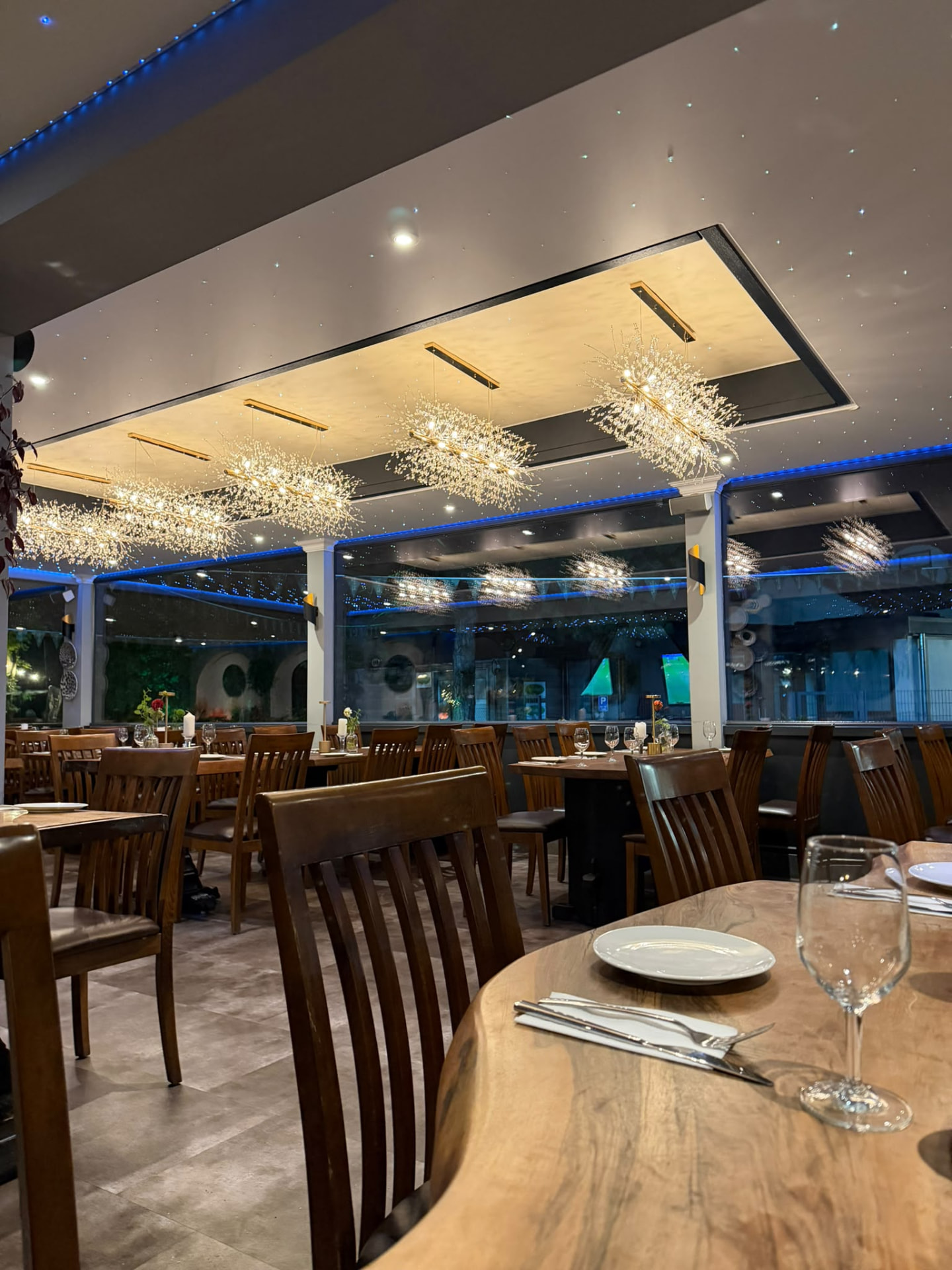 Gastraum des Trüffel Fine Dining in Mülheim an der Ruhr